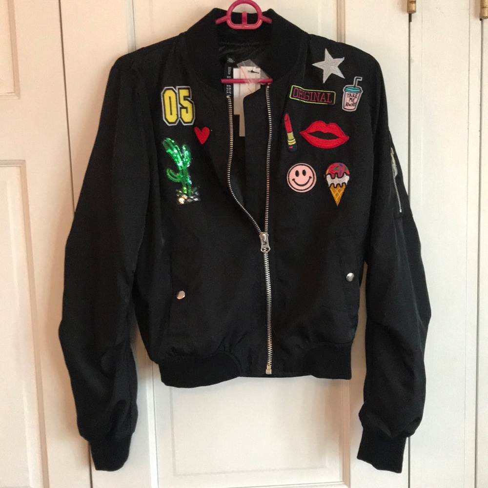 NWT design lab bomber jacket